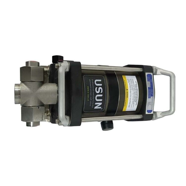 Good quality USUN Model:2AF middle size double head driven compressed air driven high pressure liquid testing pump 