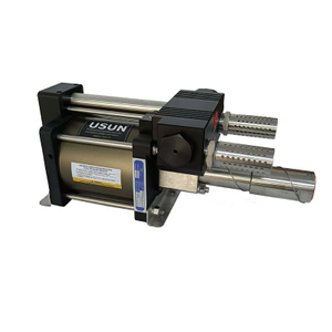 Good quality USUN Model:AGW long stroke double acting high pressure air driven hydraulic testing pump for oil and gas industry 