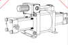USUN Model:AT10-CO2 50-80 Bar out faster filling pneumatic driven liquid CO2 pump for refilling CO2 tank 