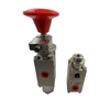 USUN Model POV-SS-FP4-3CH Stainless steel 316 3 way normally Closed Pilot operated valve for WHCPS