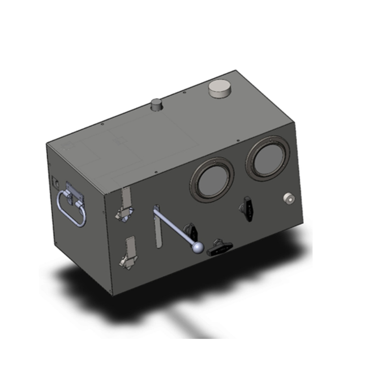  USUN Model:US-MS-H-C Customized Closed cabinet Stainless steel frame Mini air driven liquid pump system with manual handle 