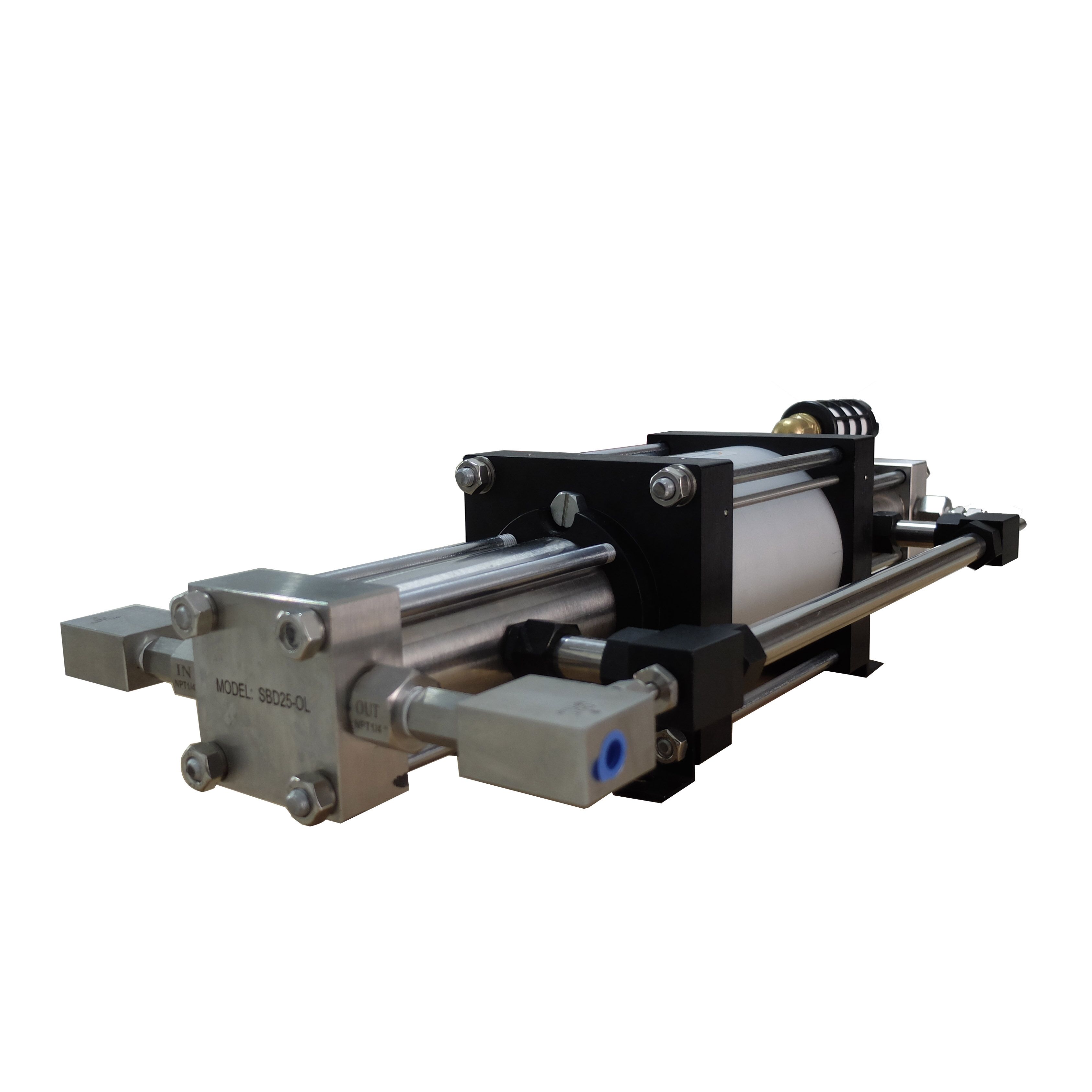 USUN Model:SBD40-OL 125mm driven double acting pneumatic oxygen booster pump for diving 