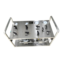 USUN Model:US-GB02T-2 Dual Air Driven Gas Booster Pump System with Two Pumps inside of Cabinet 