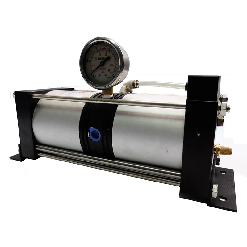 USUN Model:AB02 8-16 Bar output 100 MM driven cost effective air driven air pressure amplifier 