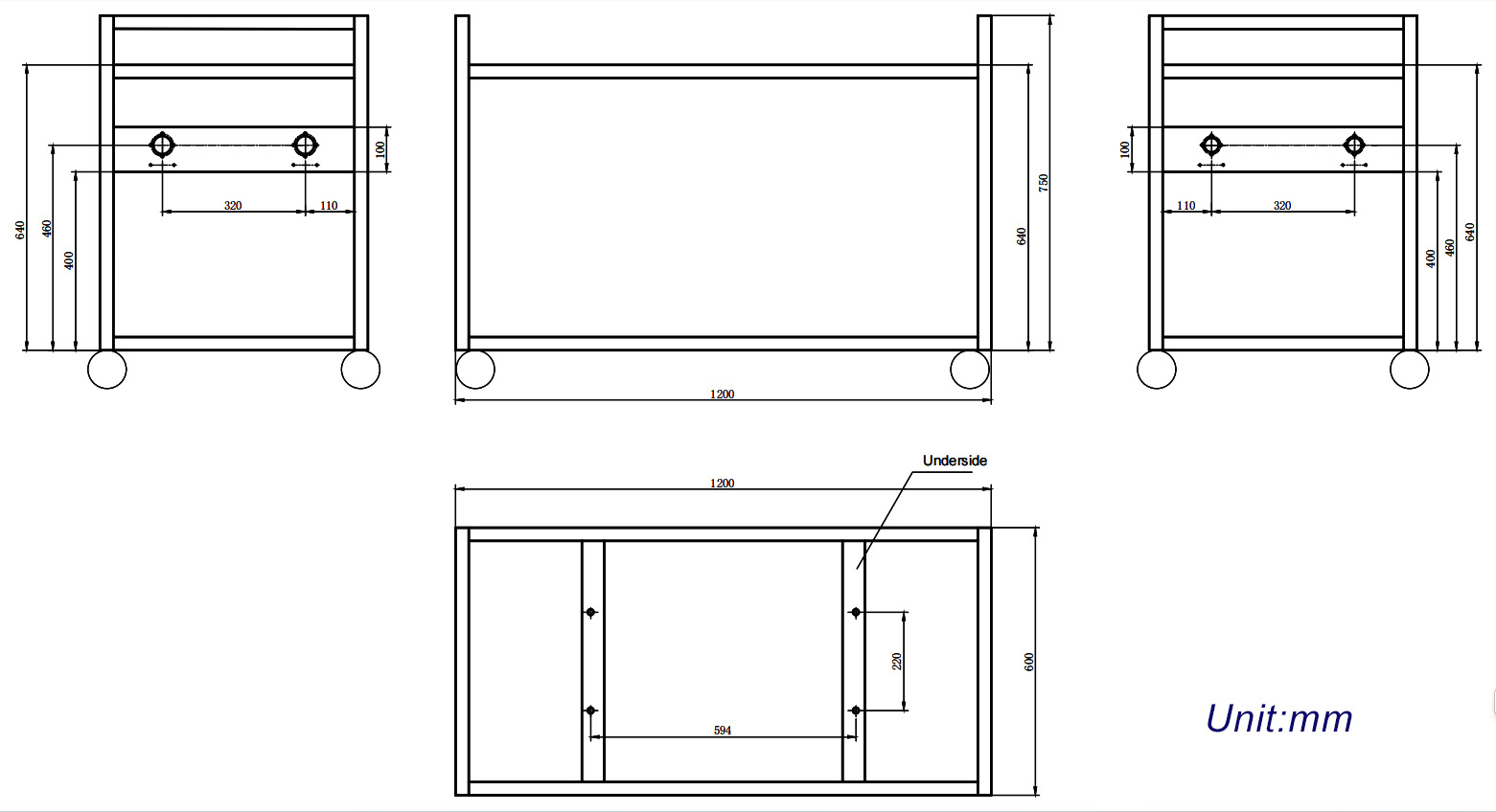 US-2GT外形尺寸图