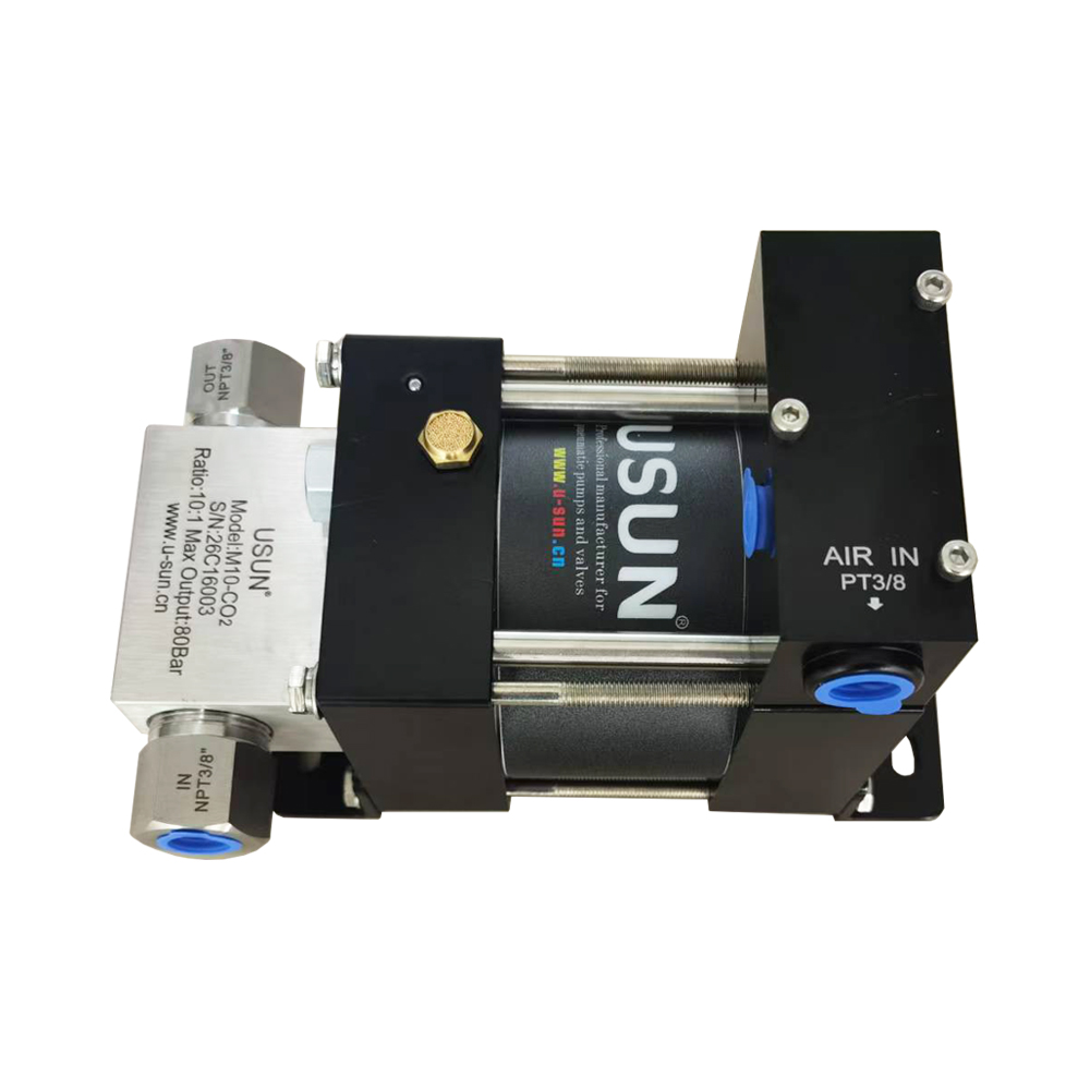 USUN Model:M10-CO2 Mini Air Drive Liquid CO2 Transfer Pump for Soda Tank Refilling