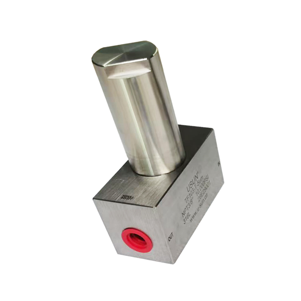 USUN Model:TF103-T-5μm Max.10000PSI FNPT3/8'' High Pressure Filters for High Flow Systems 