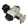 USUN Model:20BV-MF6A High Pressure 20K PSI Stainless Steel 316 Pneumatic Control Ball Valve with MF6 Ports