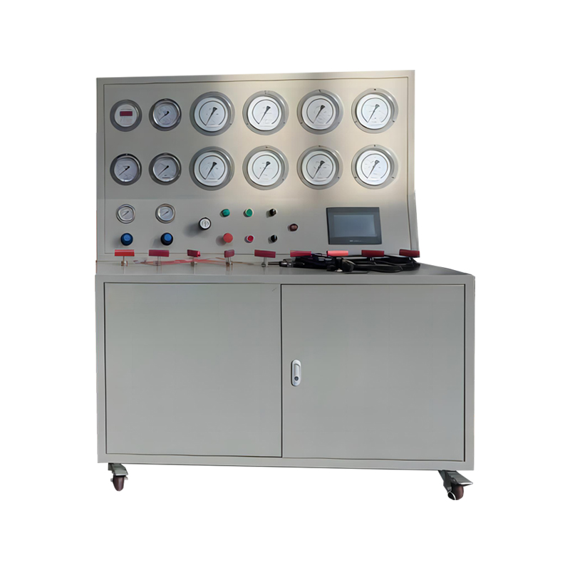 USUN Model :STV-40-DN400-PLC Air Driven Nitrogen Pump DN400 Maximum 400bar Pressure Relief Safety Valve Test Bench