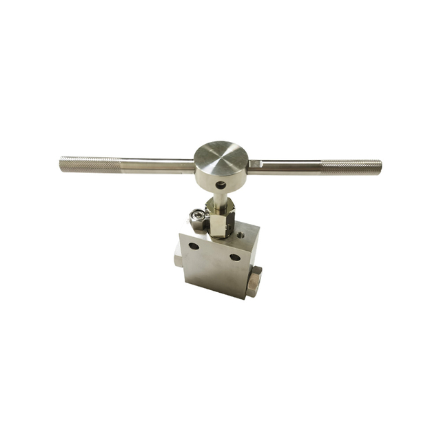 USUN Model:HS20161 20000 Psi High Pressure Stainless Steel 316 2-way Straight Type 3/4'' Connecting Manual Control Needle Valve for Hydrogen Industry