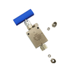USUN Model: HS60126-F 1/4'' Connection 60,000 PSI High Pressure Micro Metering Angle Replaceble Seat Needle Valve