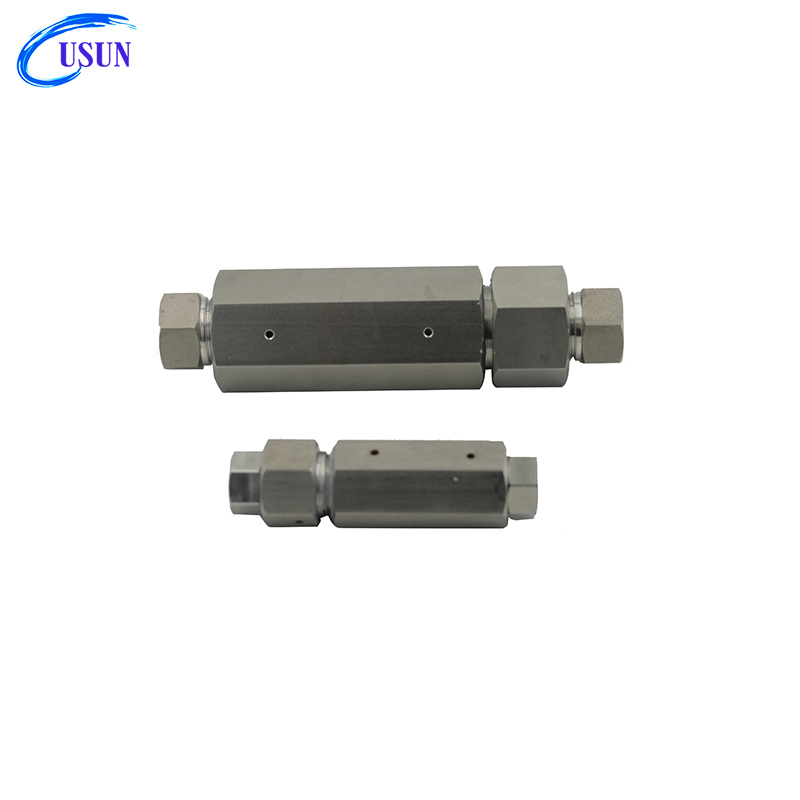 USUN Model: D202 20K PSI Similar Butech high pressure stainless steel ball check valve for test bench equipment 