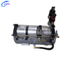 USUN Model:AB03--40L 8-24 Bar output 100 MM driven cost effective Pneumatic air booster pump system with HP gauges and valves for cylinder testing 