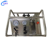 USUN Model:US-AT400 Middle size 160MM driven ultra high pressure air driven hydraulic test pump unit with multiple outlet ports 