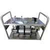 USUN Model:US-2GBT double stage high pressure air driven nitrogen gas booster testing pump system with check valve and inlet filter 