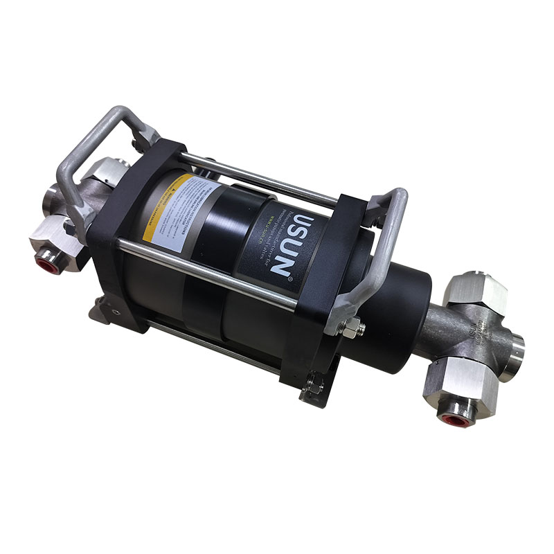 Hot sale USUN Model:2AFD middle size Double action double drive high pressure air water testing pump 