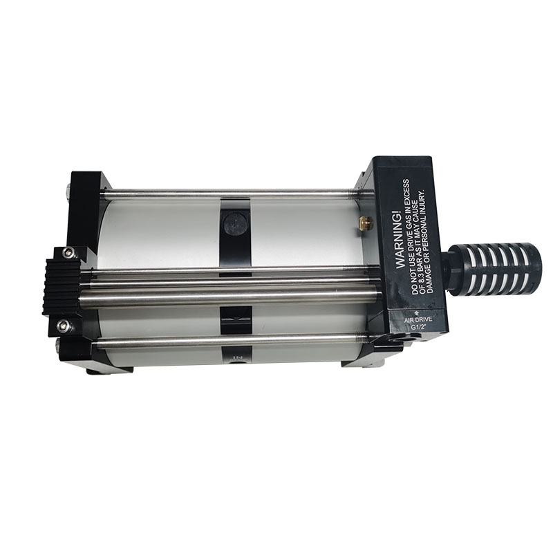 USUN Model:4AB02 8-16 Bar output 160 MM driven high flow air driven air pressure amplifier for PET blowing 