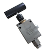 USUN Model: HS30126-F High pressure replaceable seat Angle type Micro metering flow adjustment needle valve 