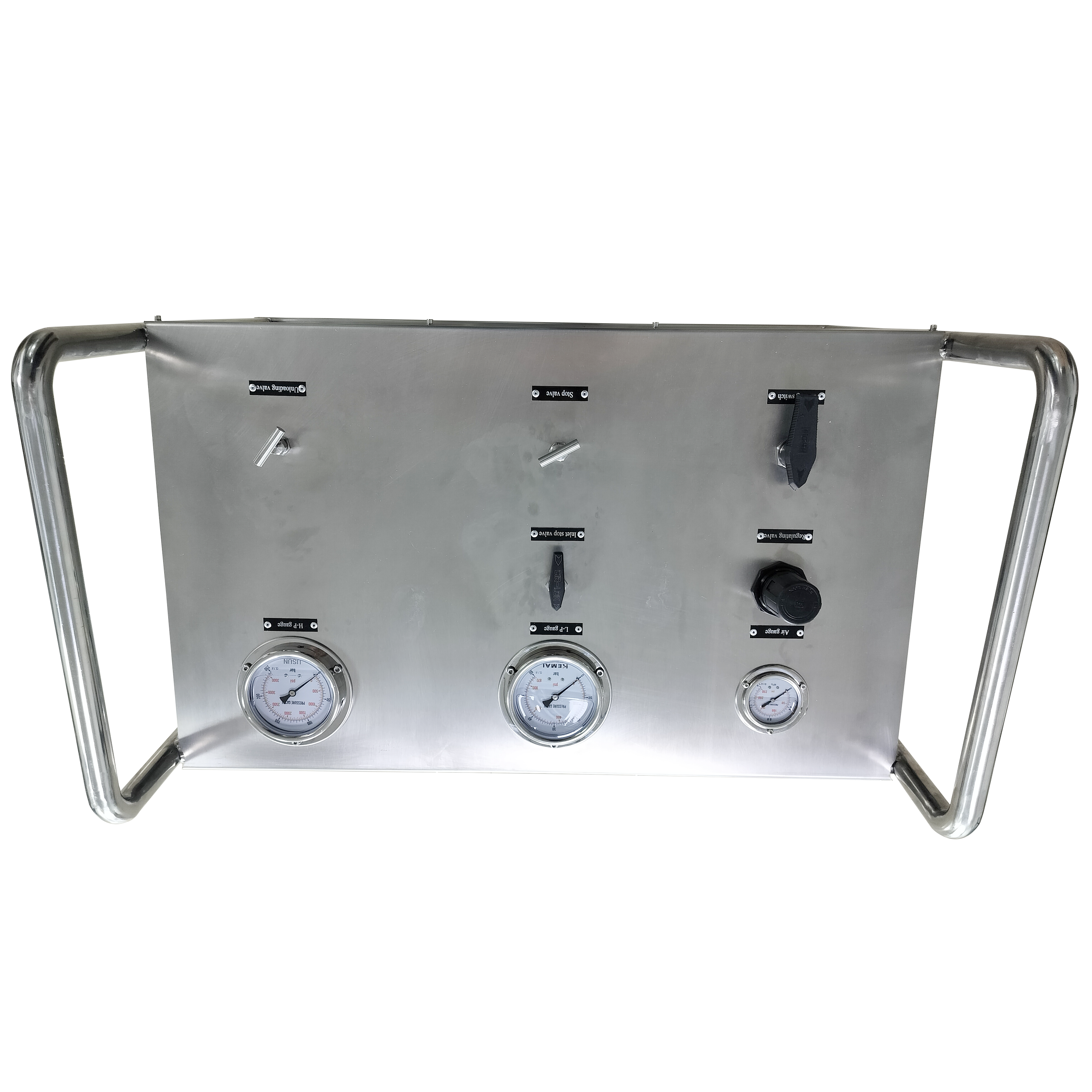 USUN Model:US-2GBT Stainless steel High pressure gas booster pump system with inlet gas filter and check valve