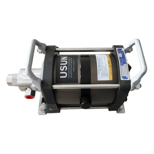 Hot Sale USUN Model:2AF30 Stainless Steel Max 4800psi High Pressure Double Driven Single Acting Pneumatic Water Testing Pump