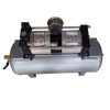 USUN Model:AB02-B 8-16 Bar output 100 MM driven cost effective air pressure booster pump with 20 L air tank and high pressure regulator 