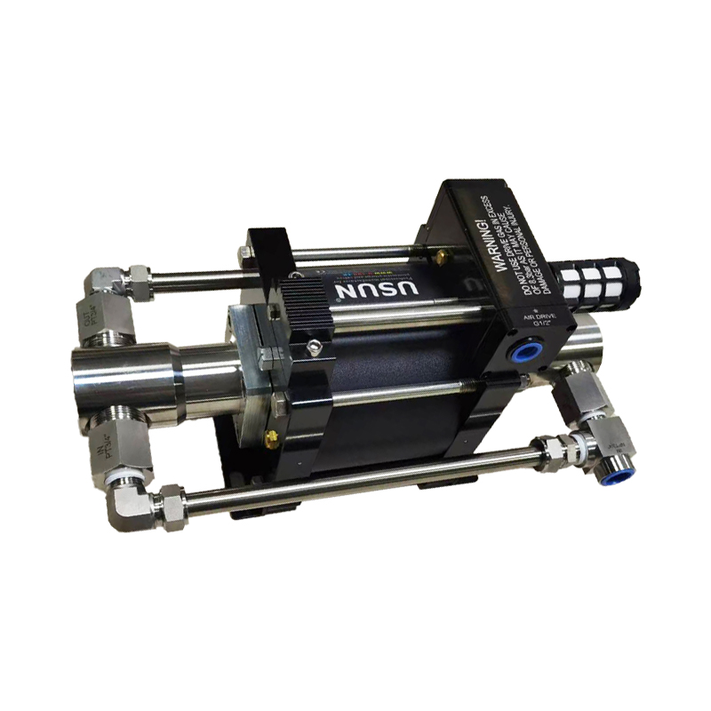 USUN Model:AT16-CO2 50-120 Bar Out Faster Filling Pneumatic Driven Liquid CO2 Booster Pump for Cylinder Refilling 