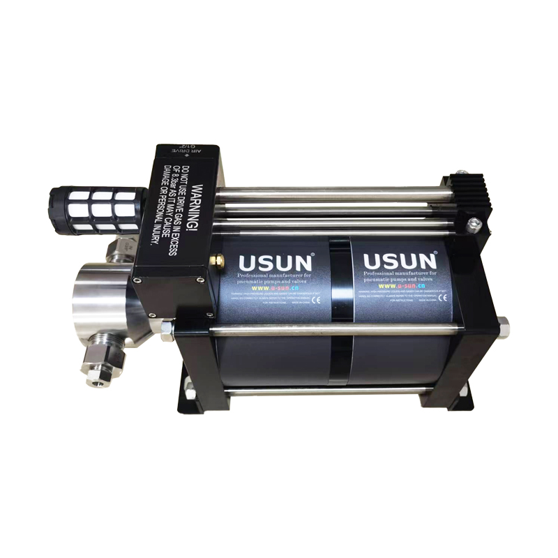USUN Model:2AH Middle Size 160MM Double Driven Big Flow Pneumatic Driven Hydro Test Pump 