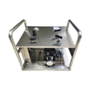 Customized USUN Model:WS-2AH512 Maximum 400MPA Stainless Steel Frame Ultra-high Pressure Double Head Portable Air Driven Hydraulic Pump System