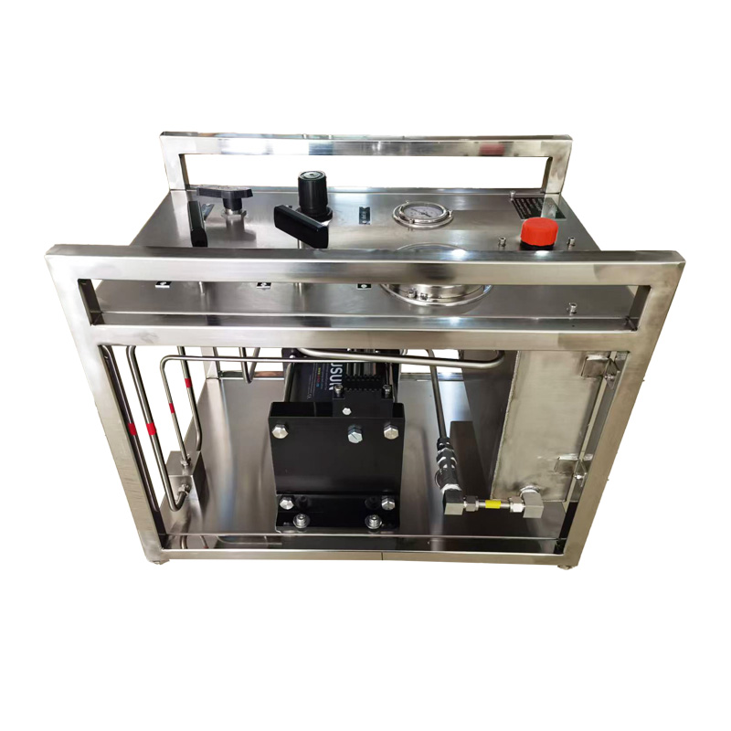 USUN Model:WS-AH Middle size 160MM driven ,single head air driven hydraulic test pump unit for hose /pipes and tubes testing 