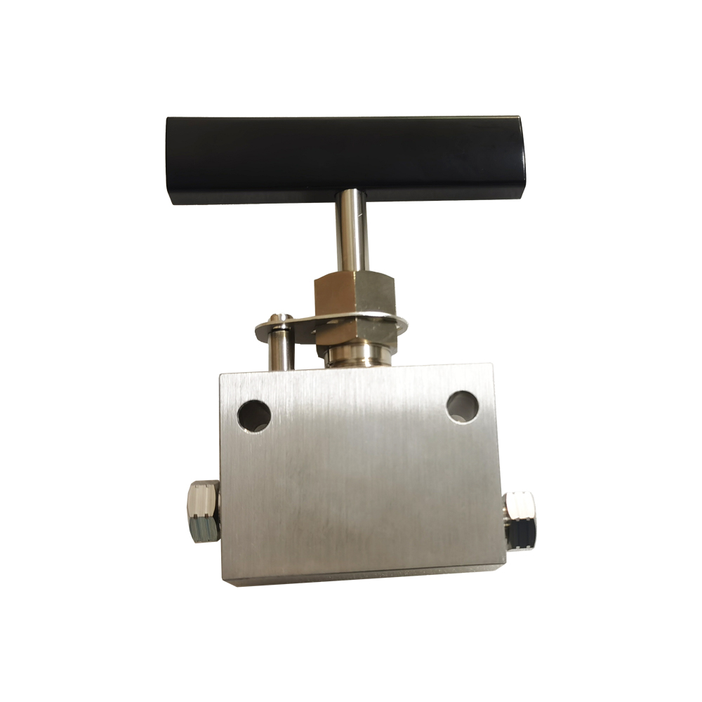 USUN Model:HS100121 O.D.1/4''100,000 PSI High Pressure 2-Way Straight Stainless Steel Manual Needle Valve 