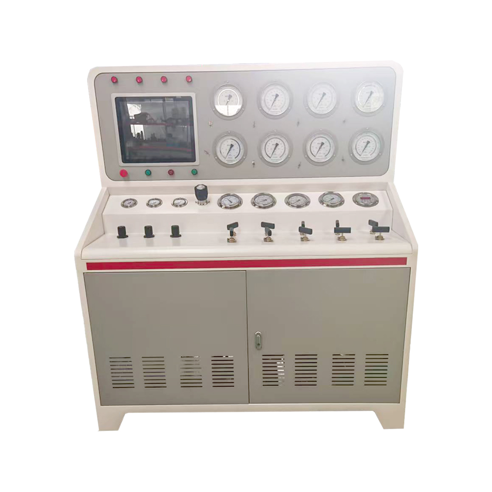 Computer Control Pneumatic Booster Pump Safety Valve Test Bench and Calibration Test Machine