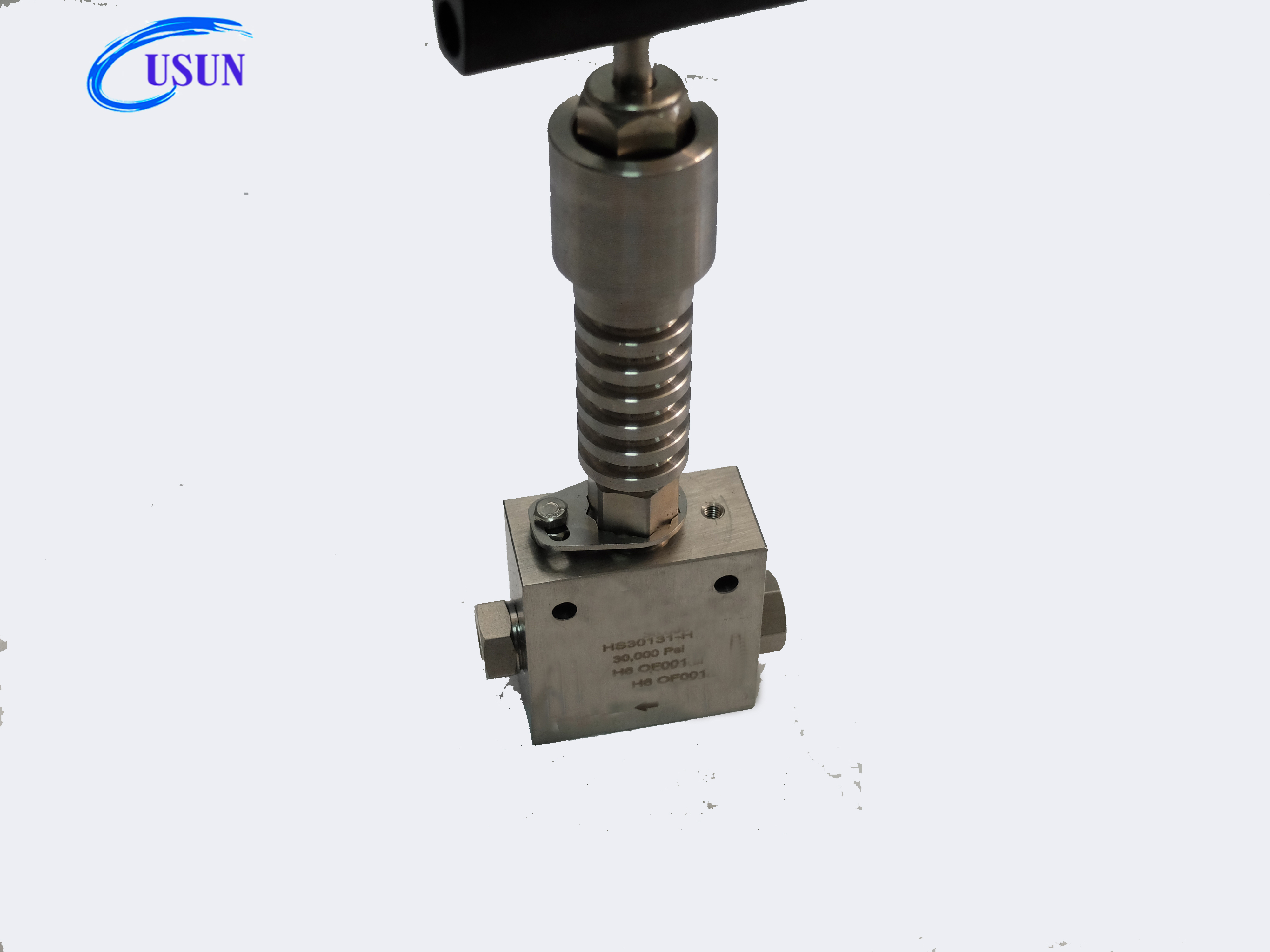 USUN Model: HS10121-H 10K PSI Similar HIP High temperature manual control stainless steel needle valve 