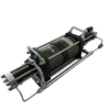USUN Model:2AGBT 6 inch driven diameter double head two stage pneumatic driven high pressure gas booster pump 