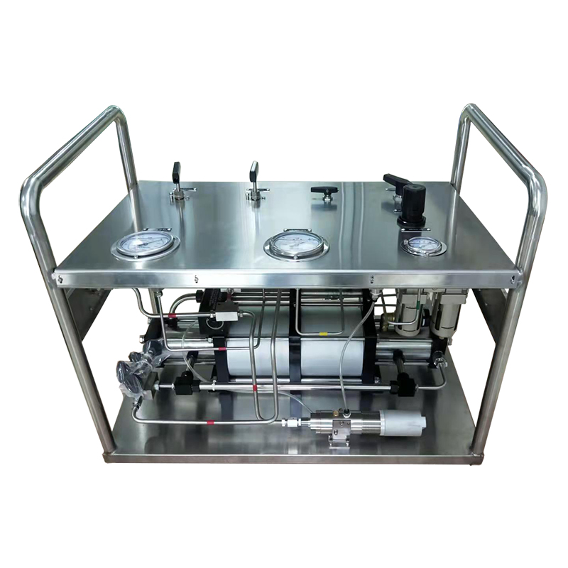 USUN Model:US-2GBD double action high flow gas booster pump system with APS pressure sensor valve and gas inlet filter 