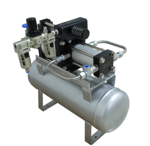 USUN Model:AB05T-20L complete air pressure booster pump system with 20L tank and air regulator and outlet high pressure regulator 