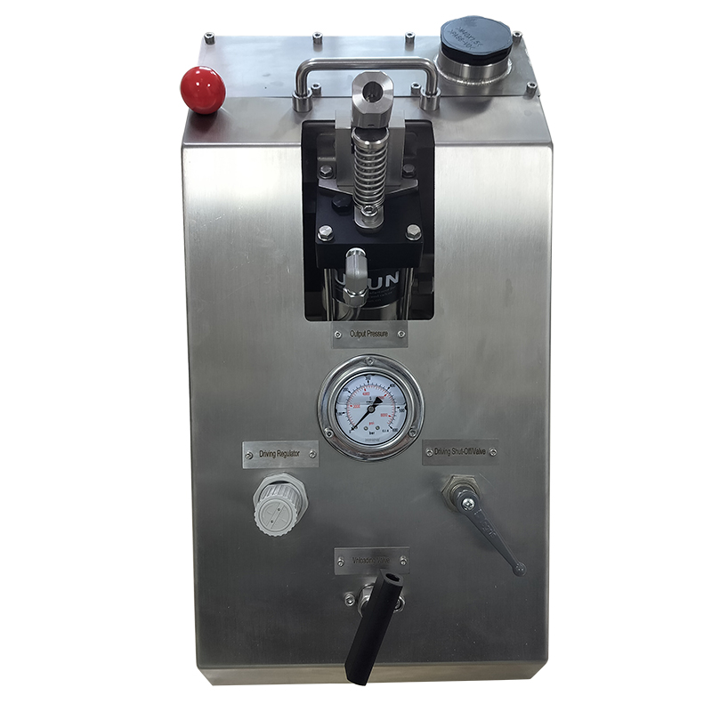 High quality USUN Model:US-MS-H Mini portable air driven liquid pump skid with manual handle and stainless steel frame 