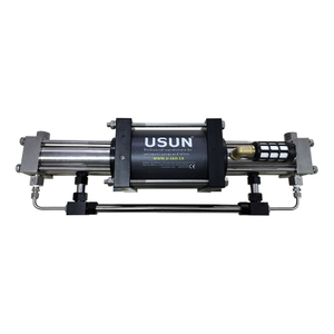 USUN Model:SBT 15/40-OL 125MM driven double stage small size Pneumatic operated Oxygen gas pressure transfer pump for diving application 