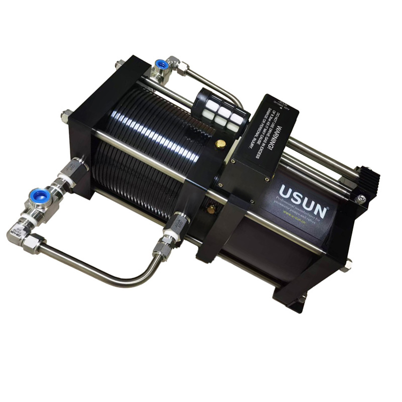 USUN Model:ZB1.5 160MM Driven Max 1.2 MPA Double Action Air Driven Refrigerant Recovery Booster Pump