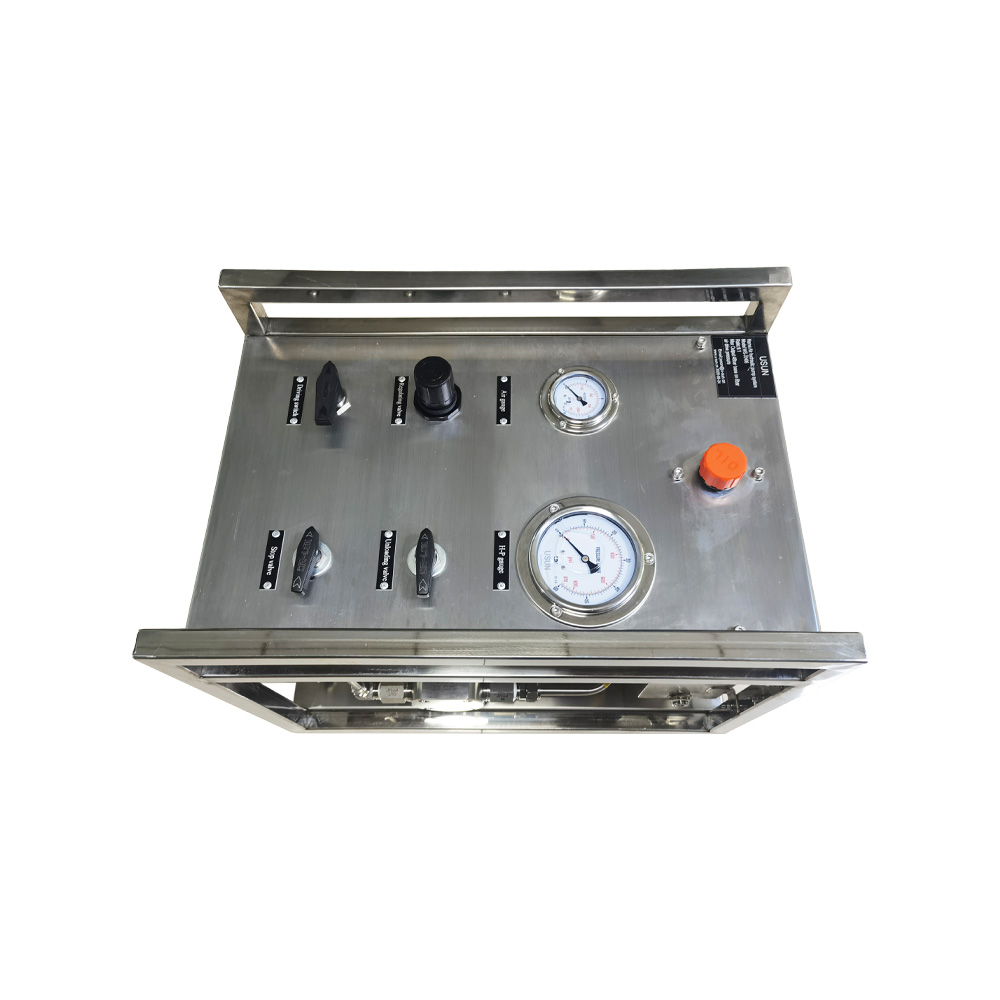 New Design USUN Model:WS-XH Air Driven Hydraulic/ Liquid Pump System for Hose Or Valve Testing