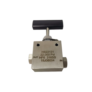 USUN Model: HS30121 30K PSI Similar HIP brand High pressure stainless steel Manual control needle valve 