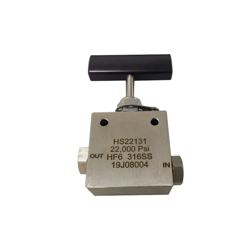 USUN Model: HS30121 30K PSI Similar HIP brand High pressure stainless steel Manual control needle valve 