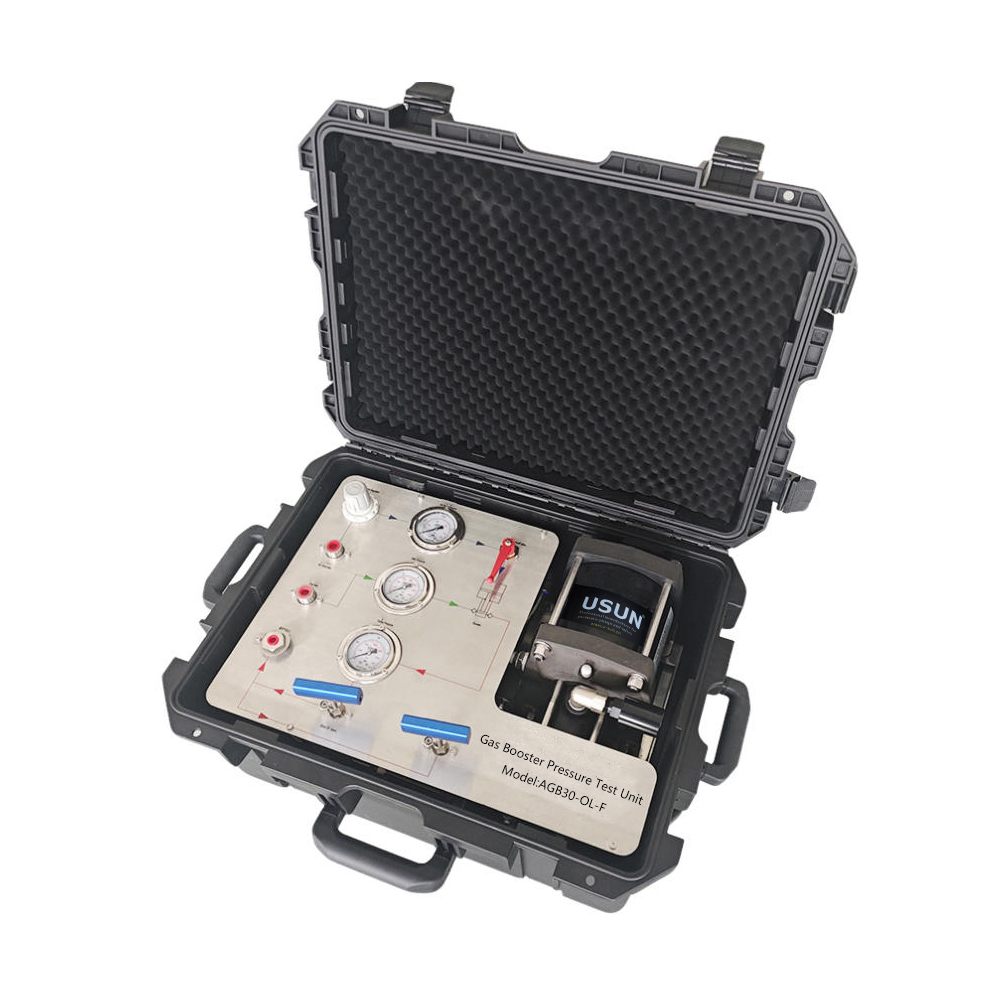 New Arrivals USUN Model:AGB30-OL -F Max.300 Bar Output Portable Air Driven Oxygen Gas Booster Pressure Test Unit 
