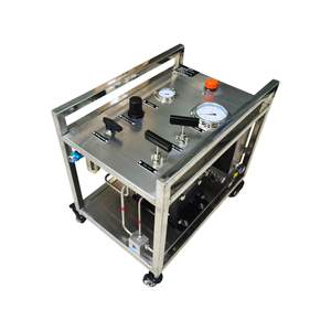 USUN Model:WS-AH Middle Size 160MM Driven ,single Head Air Driven Hydraulic Test Pump Unit for Hose /pipes And Tubes Testing 