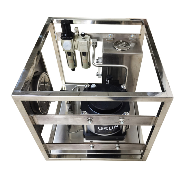 Customized USUN Model:WS-JG175 Max.1400Bar Output High Pressure Air Water Test Pump System