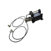 USUN Model:GB40-OL 150-300 Bar Output 160mm Driven Single Action Pneumatic Driven Oxygen Gas Booster Pump with Inlet And Outlet Hoses for Scuba Diver 