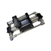 USUN Model:AT10-CO2 20-80 Bar Output Stainless steel piping Double Acting Faster Refilling Air Driven Liquid CO2 Transfer Pump for Fire Extinguisher