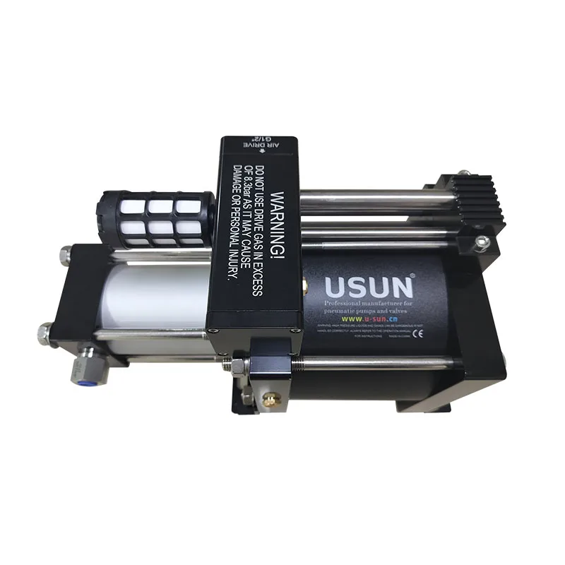 USUN Model:AB04 4:1 Pressure Ratio Single Action Air Pressure Booster Pump 