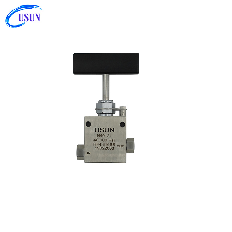 USUN Model: HS30121 30K PSI Similar HIP brand High pressure stainless steel Manual control needle valve 