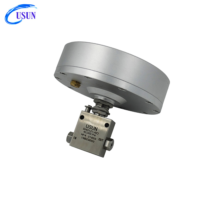 USUN Model: SI20131-NO 20K PSI High pressure normal open pneumatic control needle valve for assembling test bench 