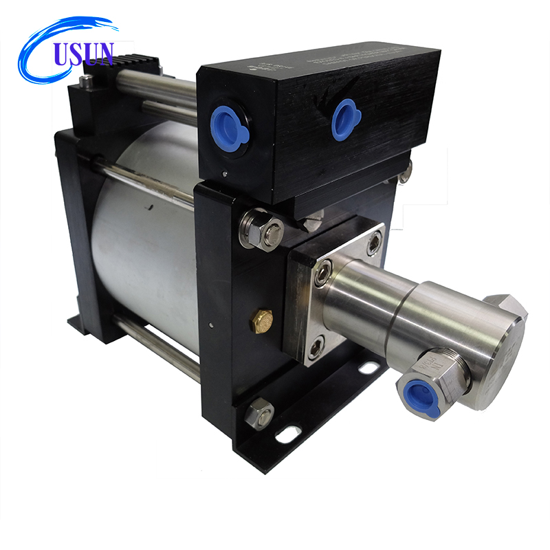 USUN Model:AH40-C02 150-300 Bar outlet pressure air driven liquid CO2 pump for refilling CO2 cylinder 